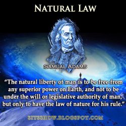 Natural Law Sam Adams